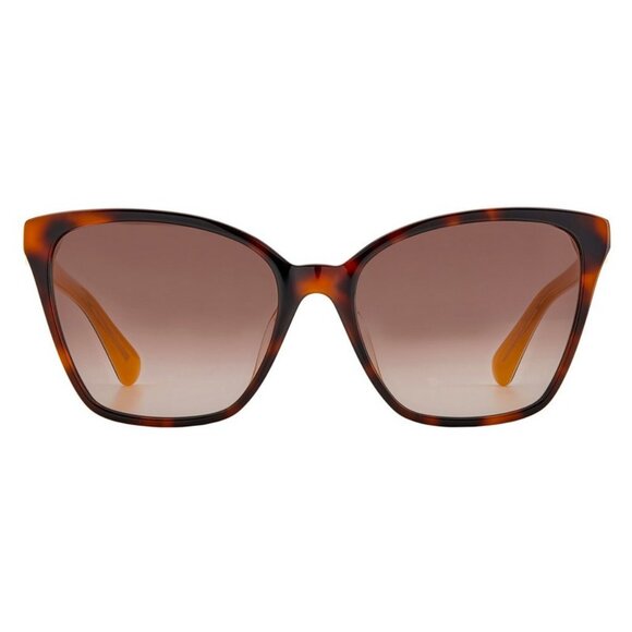 KATE SPADE KSAMIYAH-EPZ-56 Sunglasses Size 56mm 140mm 17 brown havana SUNGLASS